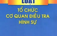 Luật tổ chức cơ quan điều tra hình sự