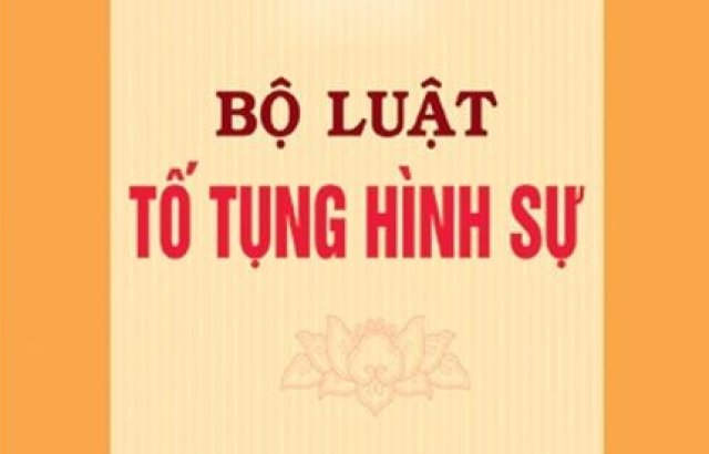 Luật tố tụng hình sự